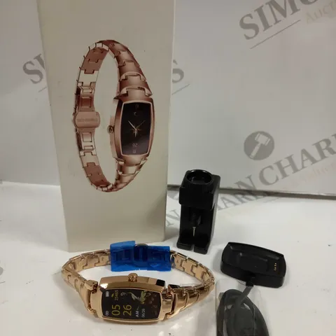 BOXED FITNESS SMART WATCH - GOLD