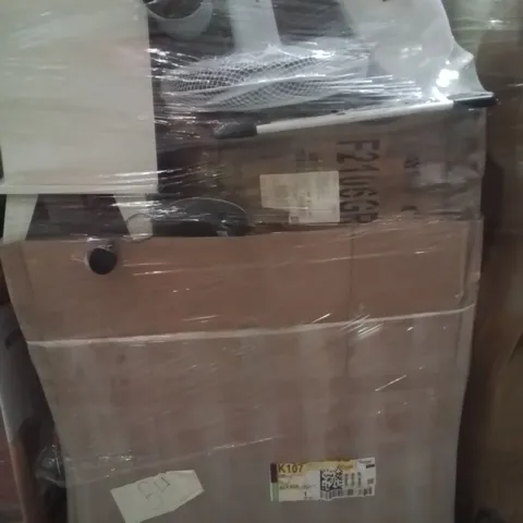 PALLET CONTAINING VARIOUS ELECTRICAL ITEMS AND HOUSEHOLD PRODUCTS TO INCLUDE:RADIATOR,TOWER HEATING FAN,FAN