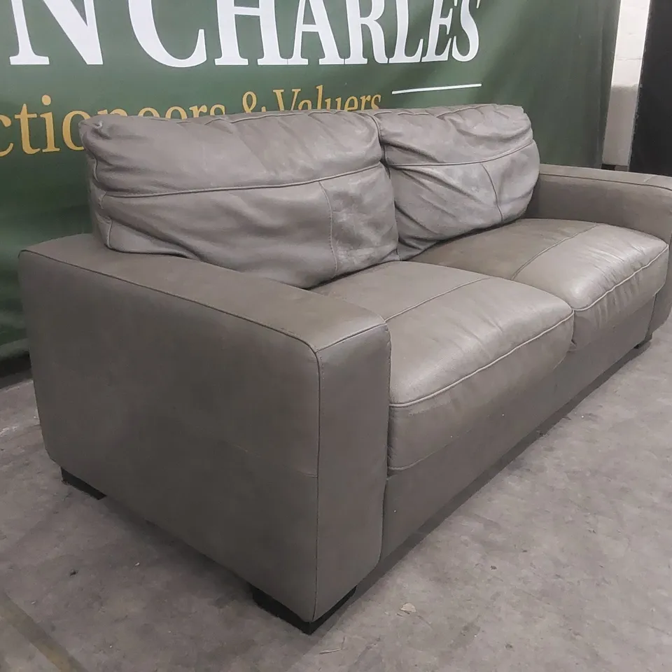 QUALITY DESIGNER FAUX LEATHER 4 SEATER SOFA 