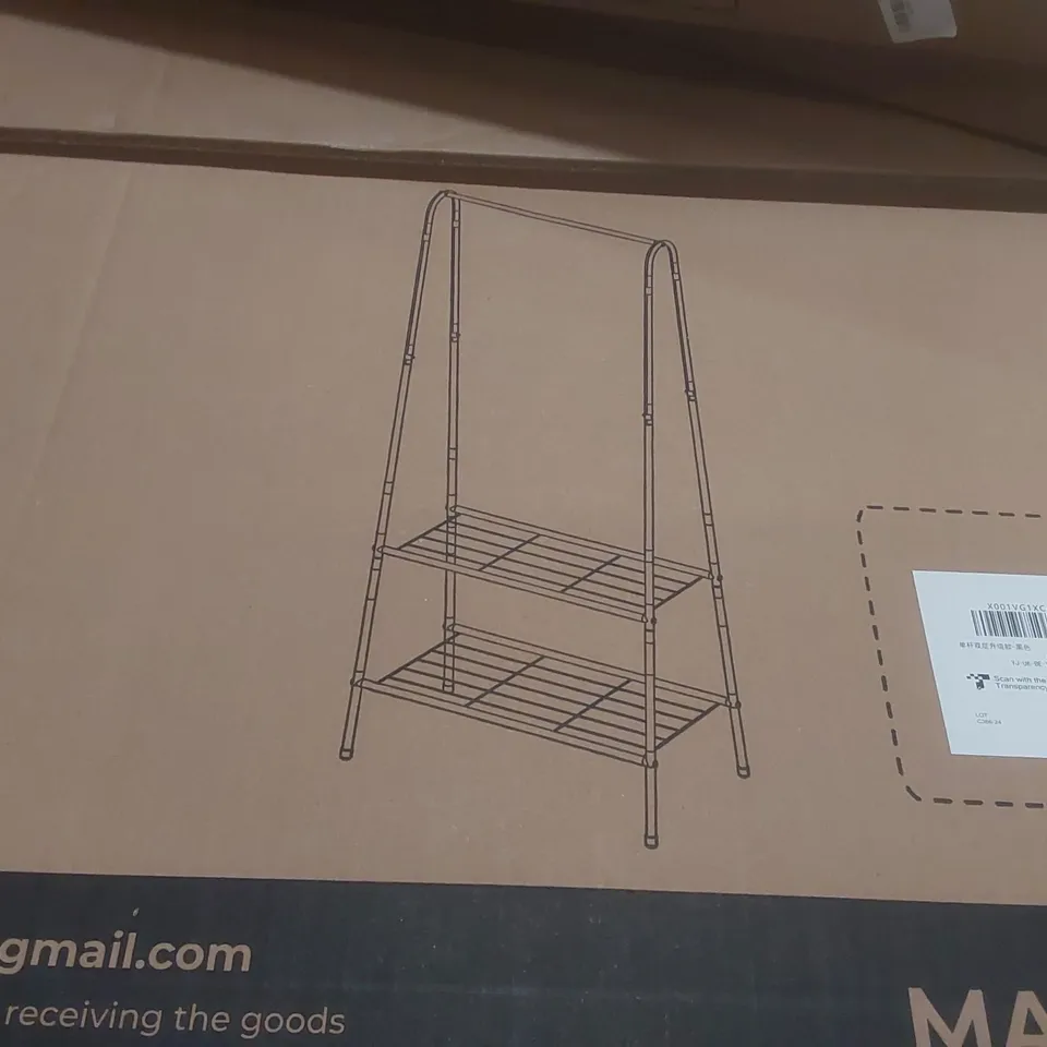 PALLET CONTAINING A VERY LARGE QUANTITY OF BOXED CLOTHES RACKS