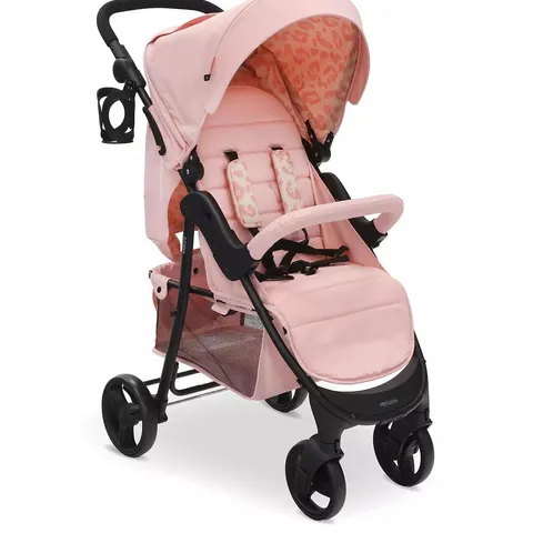 BOXED MYBABIIE MB30 PLUS PUSHCHAIR - PINK LEOPARD - COLLECTION ONLY