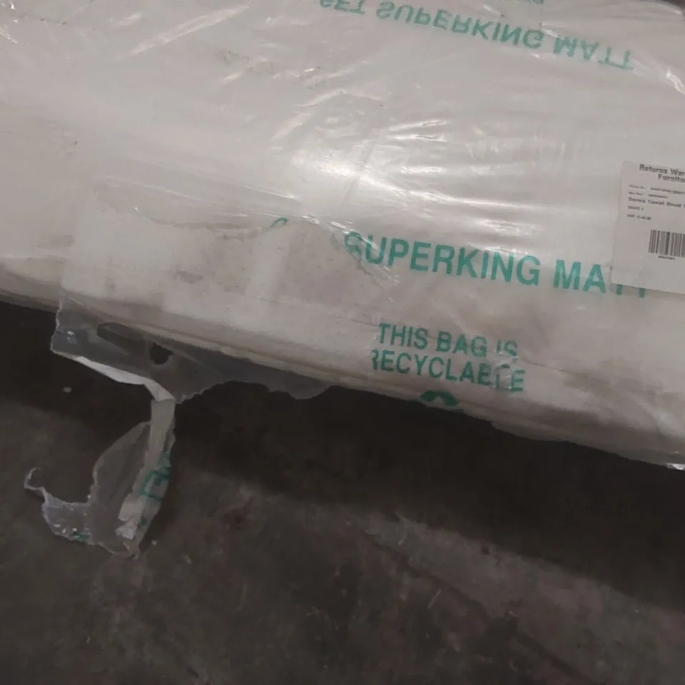 QUALITY BAGGED DORMA TENCEL BLEND 4'6 DOUBLE MATTRESS TOPPER