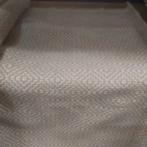 ASTHER HANDWOVEN COTTON TAUPE RUG 122X183CM