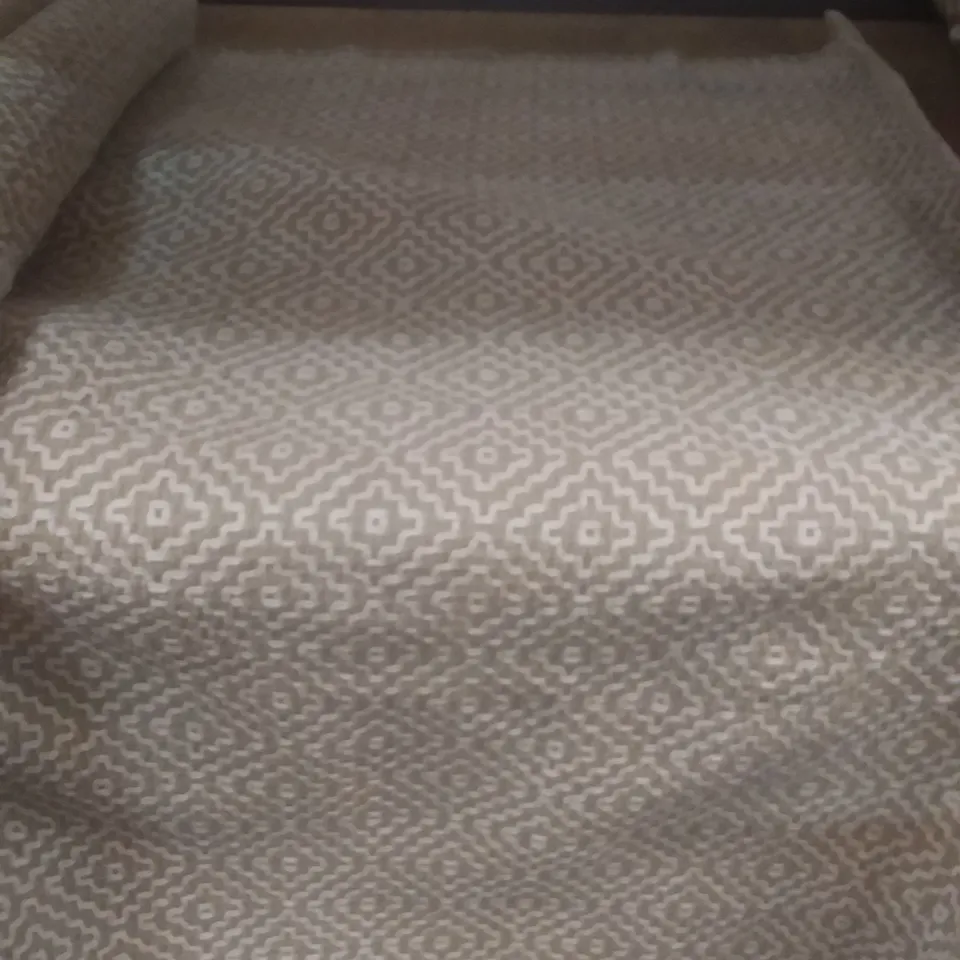 ASTHER HANDWOVEN COTTON TAUPE RUG 122X183CM