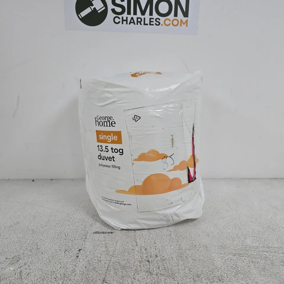 GEORGE HOME SINGLE 13.5 TOG DUVET
