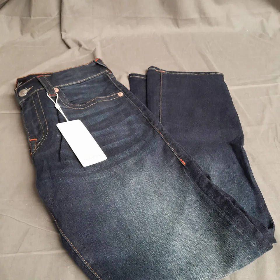 TRUE RELIGION NAVY BLUE JEANS SIZE 32