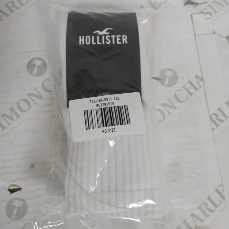 HOLLISTER PACK OF 4 SOCKS 