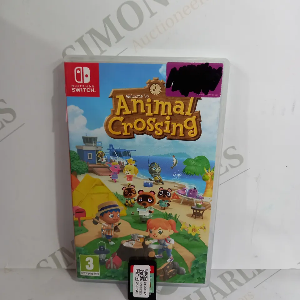 NINTENDO SWITCH ANIMAL CROSSING