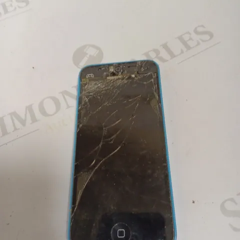 IPHONE 5C BLUE BACK - A1507