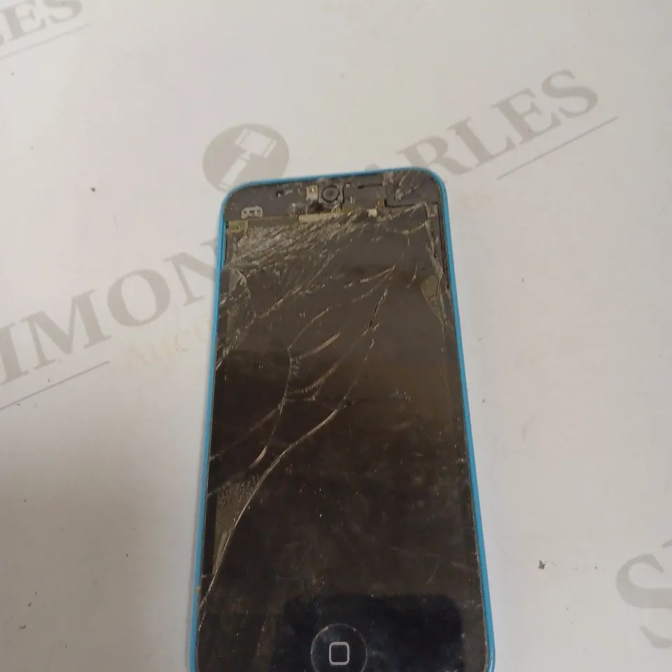 IPHONE 5C BLUE BACK - A1507