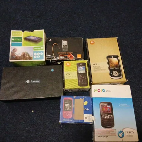 APPROXIMATELY SEVEN ASSORTED BOXED MOBILE PHONES TO INCLUDE;