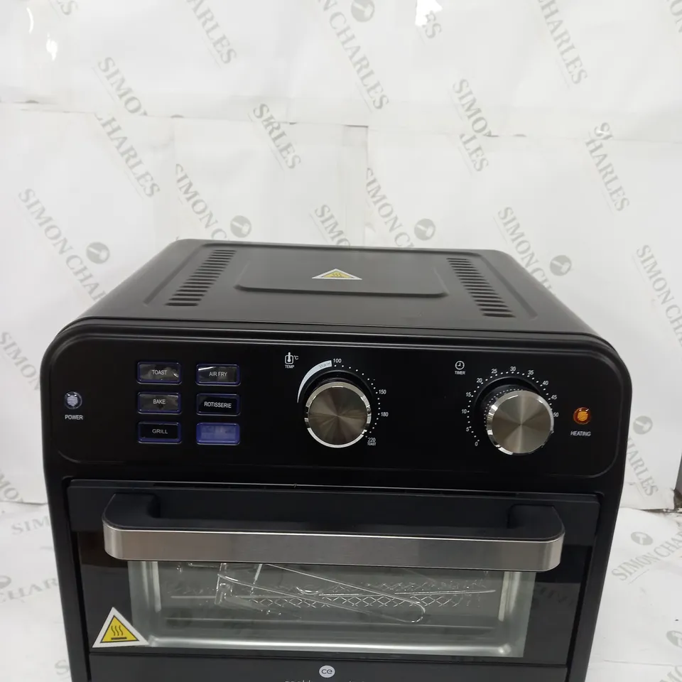 BOXED COOK'S ESSENTIAL 21-LITRE AIRFRYER OVEN IN BLACK