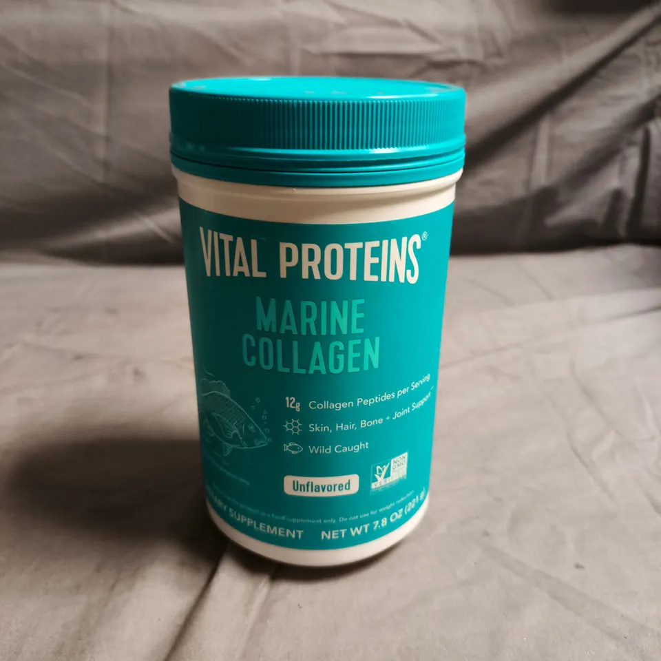 VITAL PROTEINS MARINE COLLAGEN – UNFLAVOURED, 7.8 OZ BOTTLE