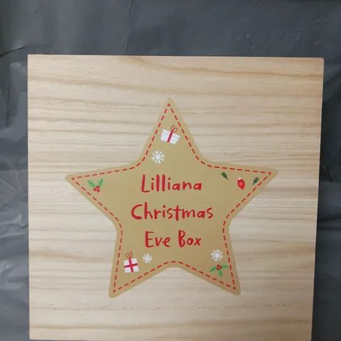 BOXED THE PERSONALISED MEMENTO COMPANY STAR CHRISTMAS EVE BOX