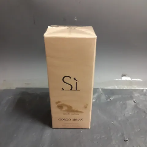 BOXED AND SEALED GIORGIO ARMANI SI EAU DE PARFUM 100ML