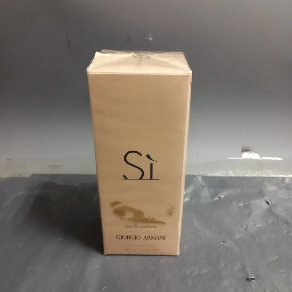 BOXED AND SEALED GIORGIO ARMANI SI EAU DE PARFUM 100ML