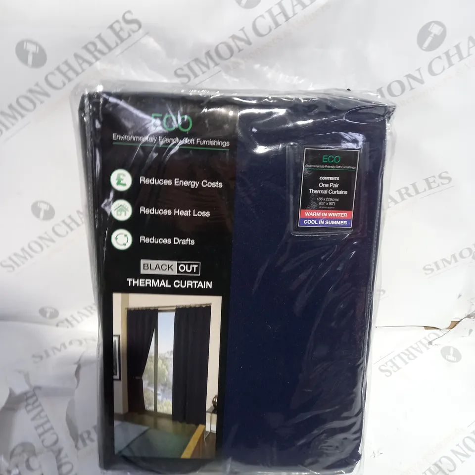 ECO THERMAL CURTAINS 165X229CM