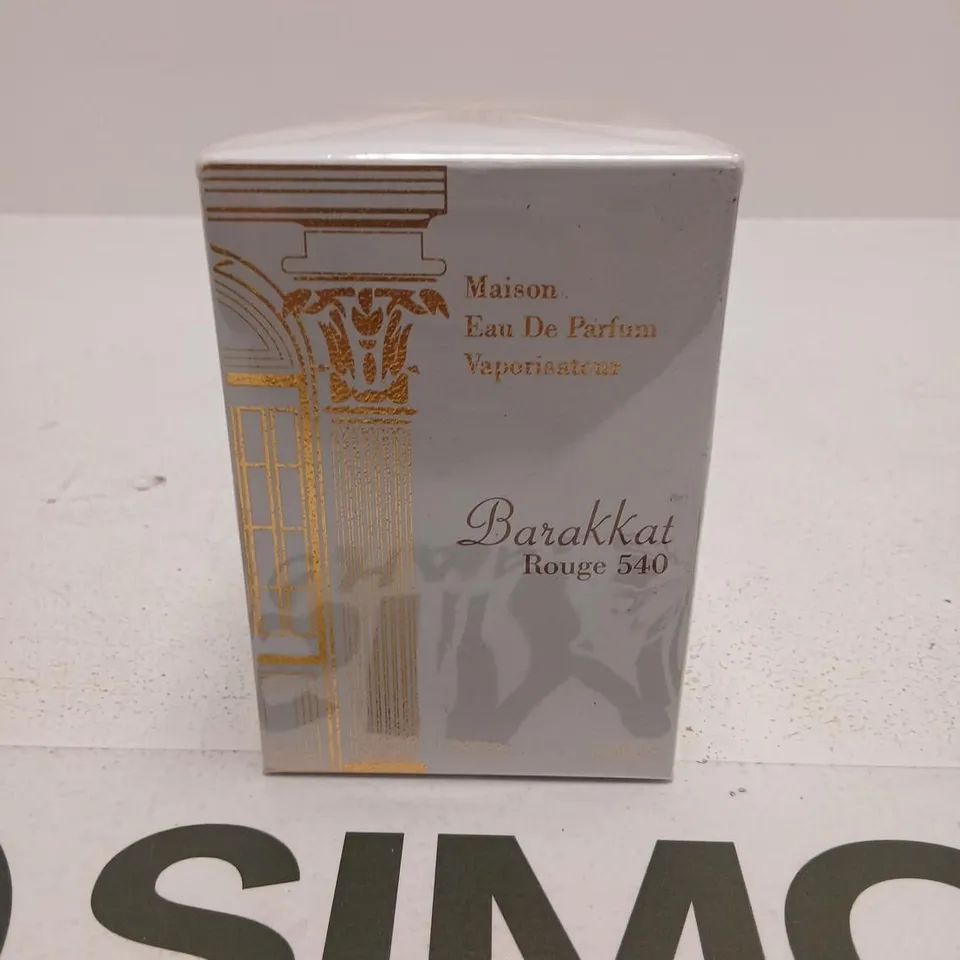 BOXED MAISON BARAKKAT ROUGE 540 PERFUME EAU DE PARFUM 100ML