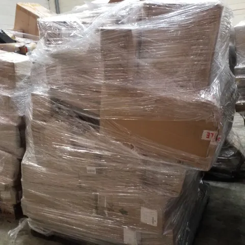 PALLET CONTAINING ASSORTED PRODUCTS INCLUDING FOOD PROCESSOR, STAINLESS STEEL EGG COOKER, AIR FRYER & CORDLESS WEED SWEEPER