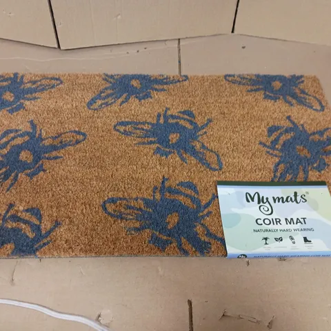 MY MAT BUZZY BEE COIR DOORMAT