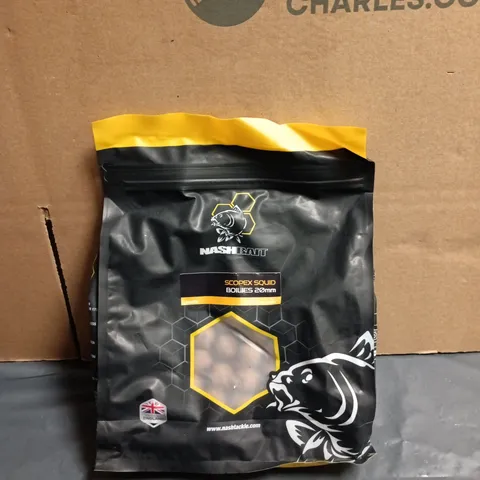 NASHBAIT SCOPEX SQUID BOILIES 20MM 1KG BAG