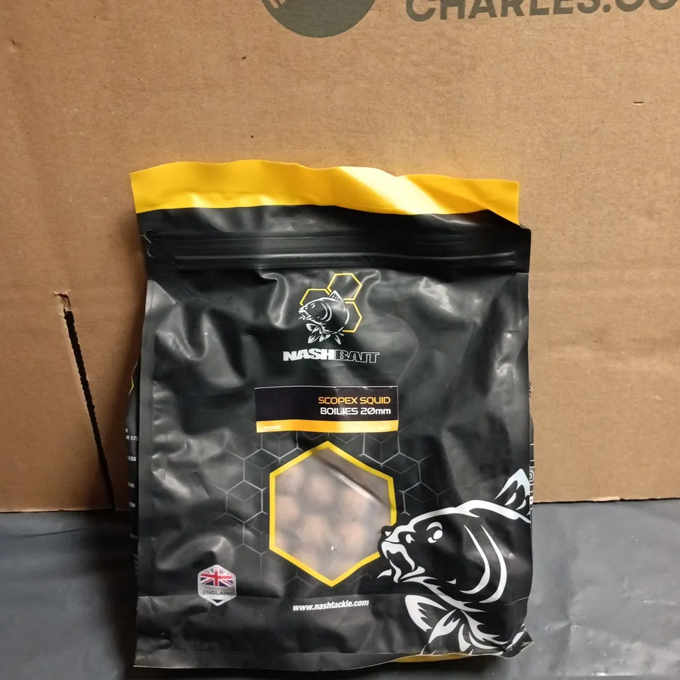 NASHBAIT SCOPEX SQUID BOILIES 20MM 1KG BAG