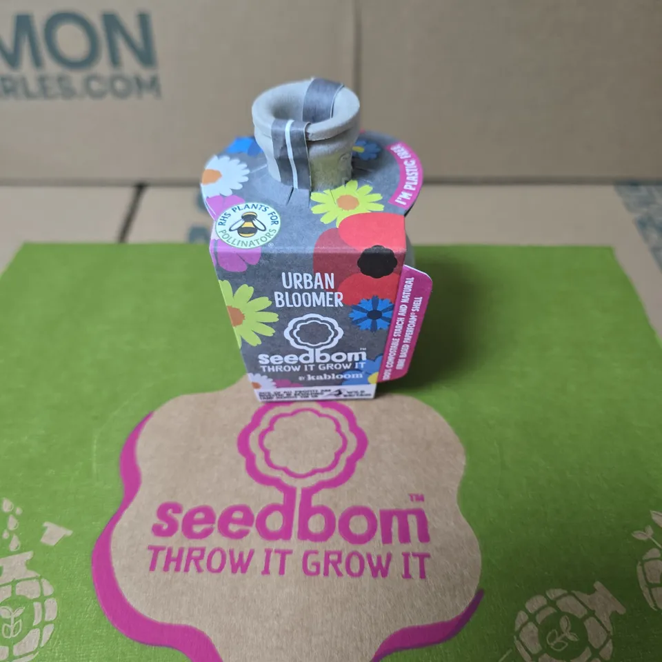 SEEDBOM URBAN BLOOMER SEED BOMBS – 16 PACK