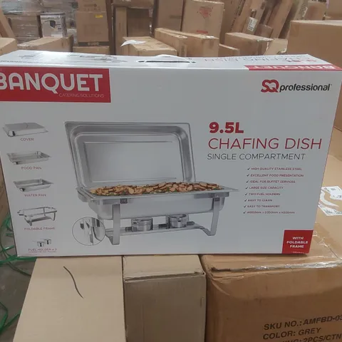 BOXED SQ PROFESSIONAL 9.5L CHAFING DISH