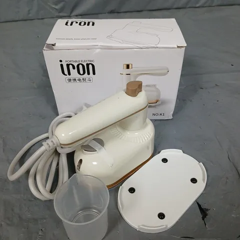BOXED K1 PORTABLE ELECTRIC IRON