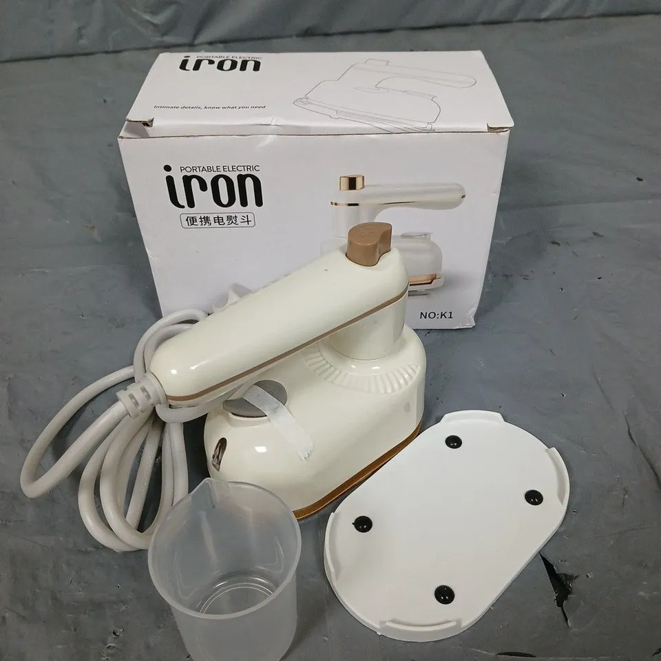 BOXED K1 PORTABLE ELECTRIC IRON 