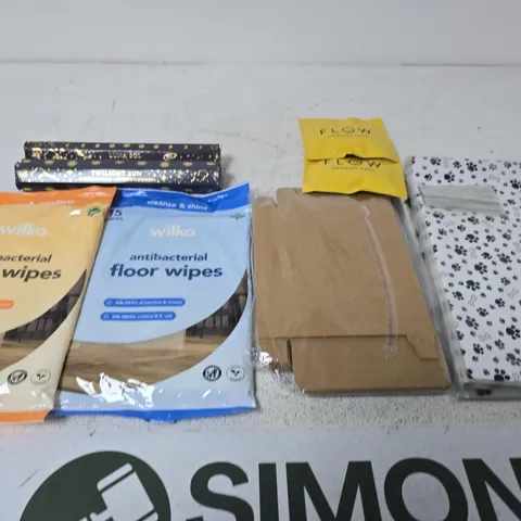 APPROXIMATELY 15 ASSORTED HOUSEHOLD PRODUCTS TO INCLUDE INCENSE STICKS, FLOOR WIPES AND HEADSET PADS