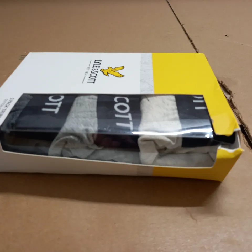 LYLE & SCOTT 3-PACK TRUNKS - L