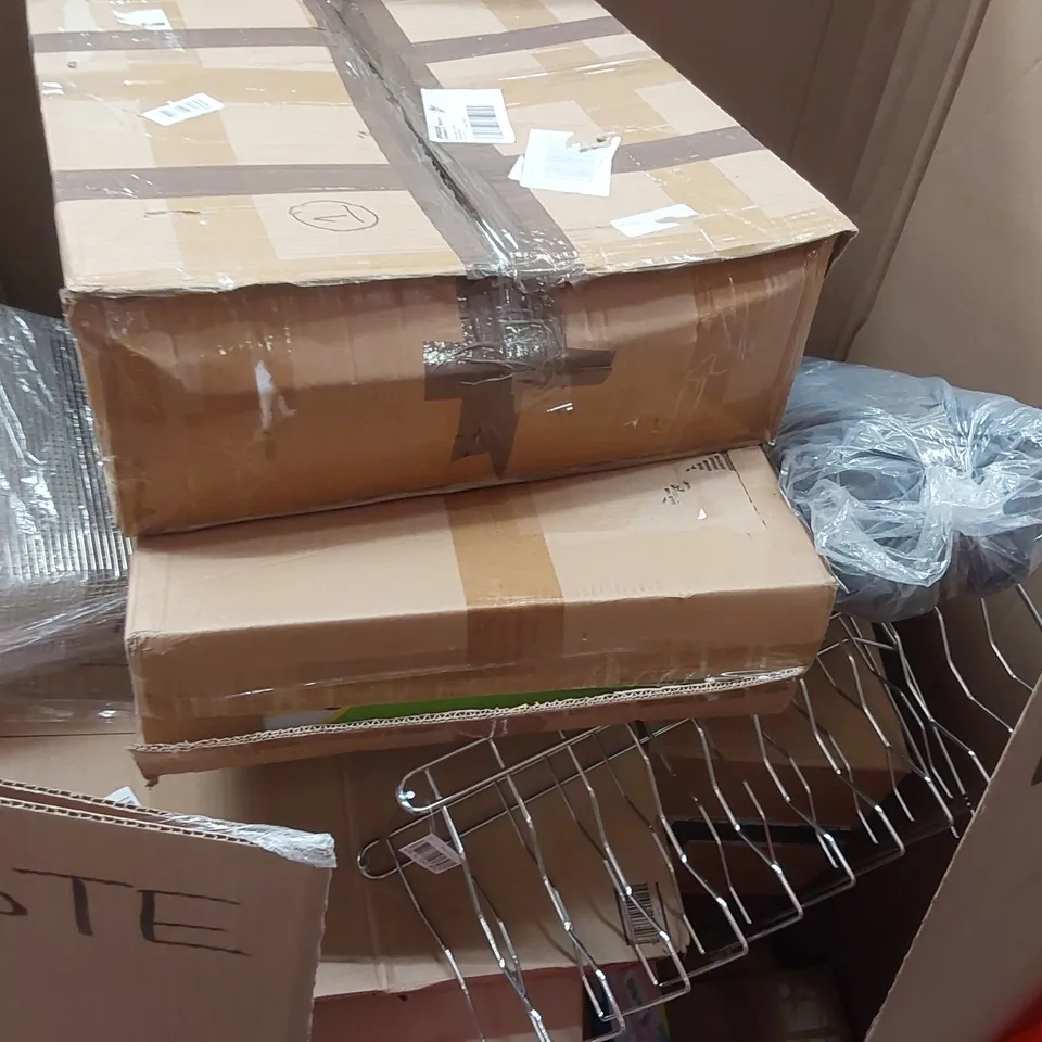 PALLET OF ASSORTED ITEMS INCLUDING: AIR COOLER, RAIZI 2300MM TILE CUTTER, CHILDREN'S TRICYCLE, SILENTNIGHT AIRMAX DUVET ECT