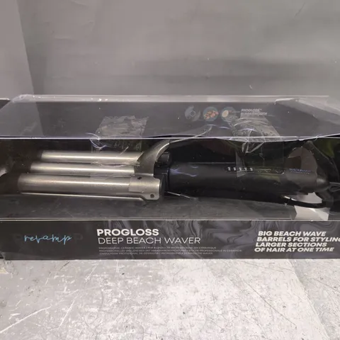 BOXED REVAMP PROGLOSS DEEP BEACH WAVER WV-2000