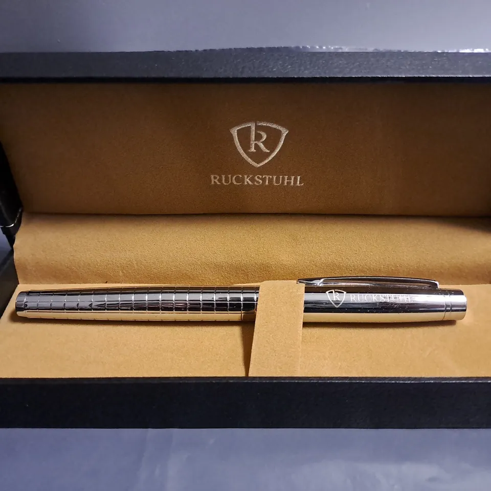 BOXED RUCKSTUKL LUXURY BALL POINT PEN 