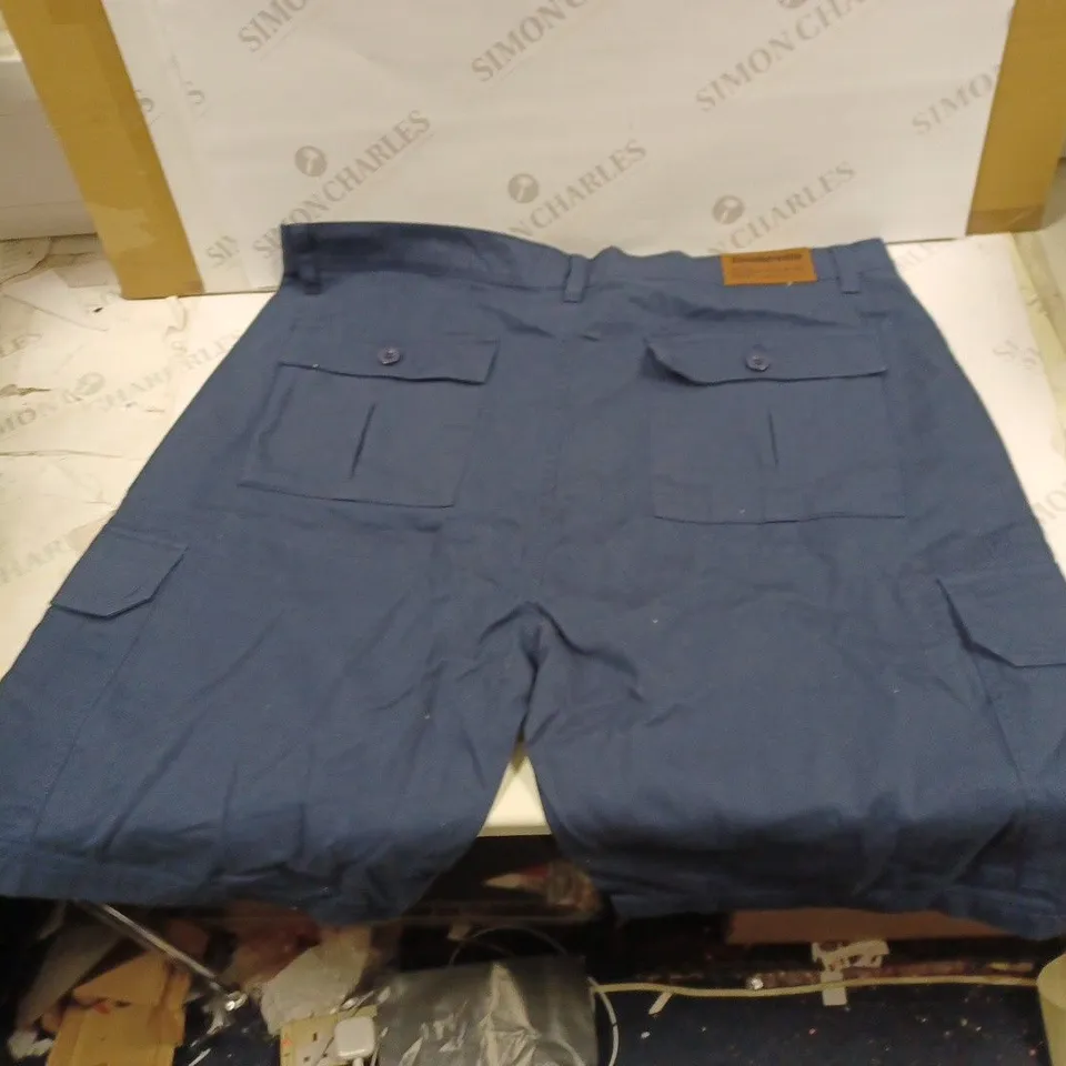 40W TAMBRELLA NAVY CARGO SHORTS 