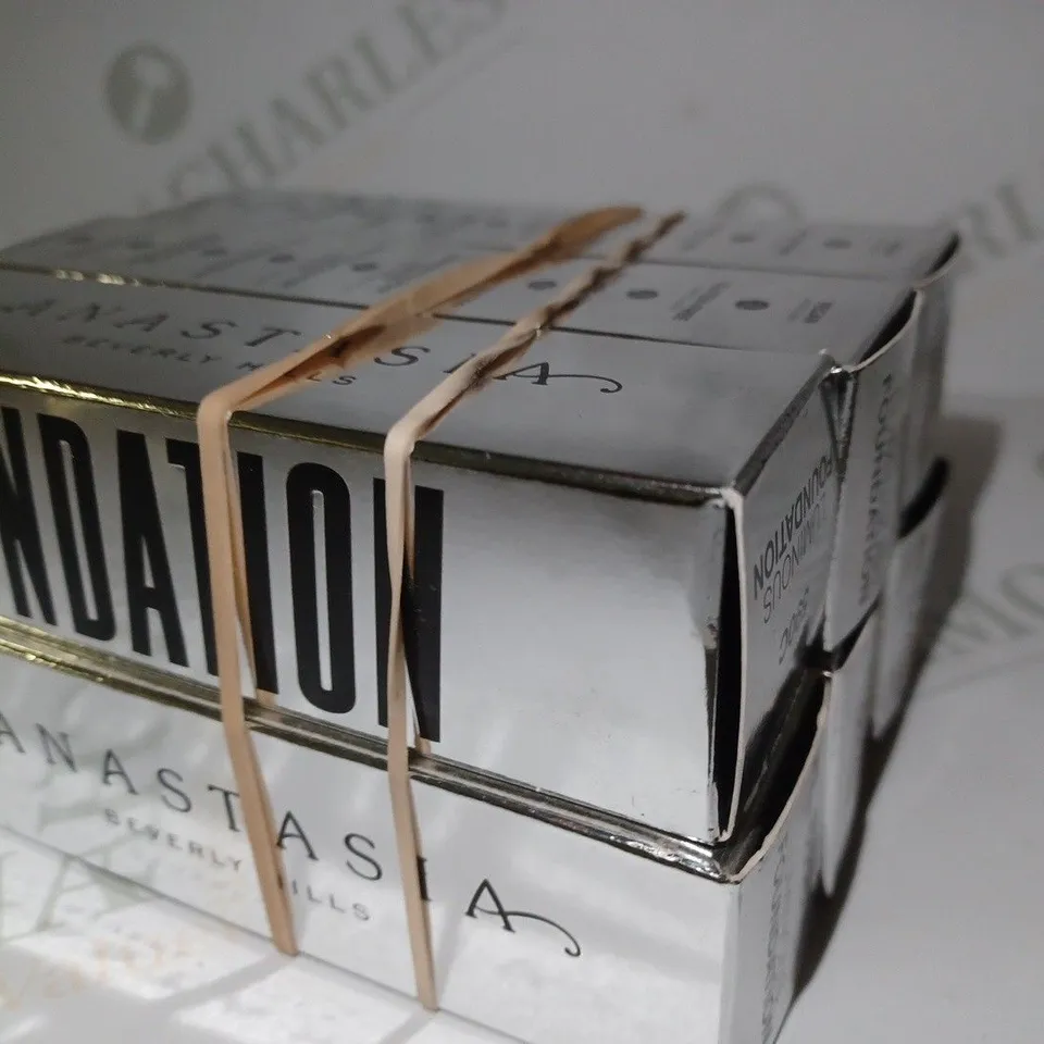 LOT OF 6 X 30ML ANASTASIA BEVERLY HILLS LUMINOUS FOUNDATION - 590C