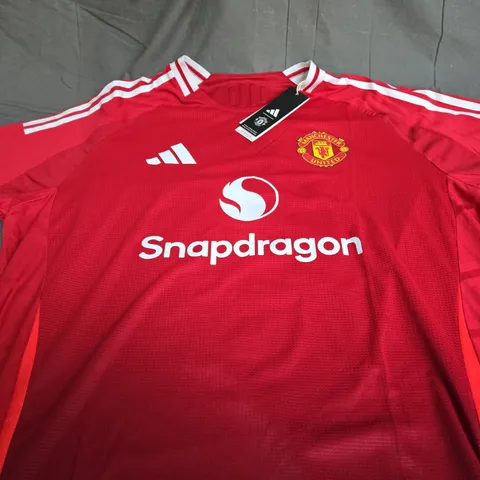 MANCHESTER UNITED FC HOME JERSEY WITH RASHFORD 10 - SIZE 2XL