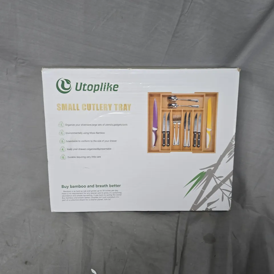 BOXED UTOPLIKE SMALL CUTLERY TRAY