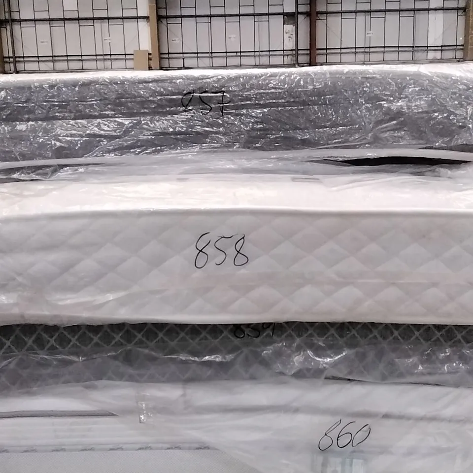QUALITY BAGGED SILENTNIGHT MIRACOIL ORTHO DOUBLE 4'6" MATTRESS
