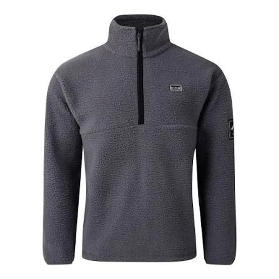 BRAND NEW DARE2BE TWIN TIP 1/2 ZIP FLEECE IN IRON GATE - UK L