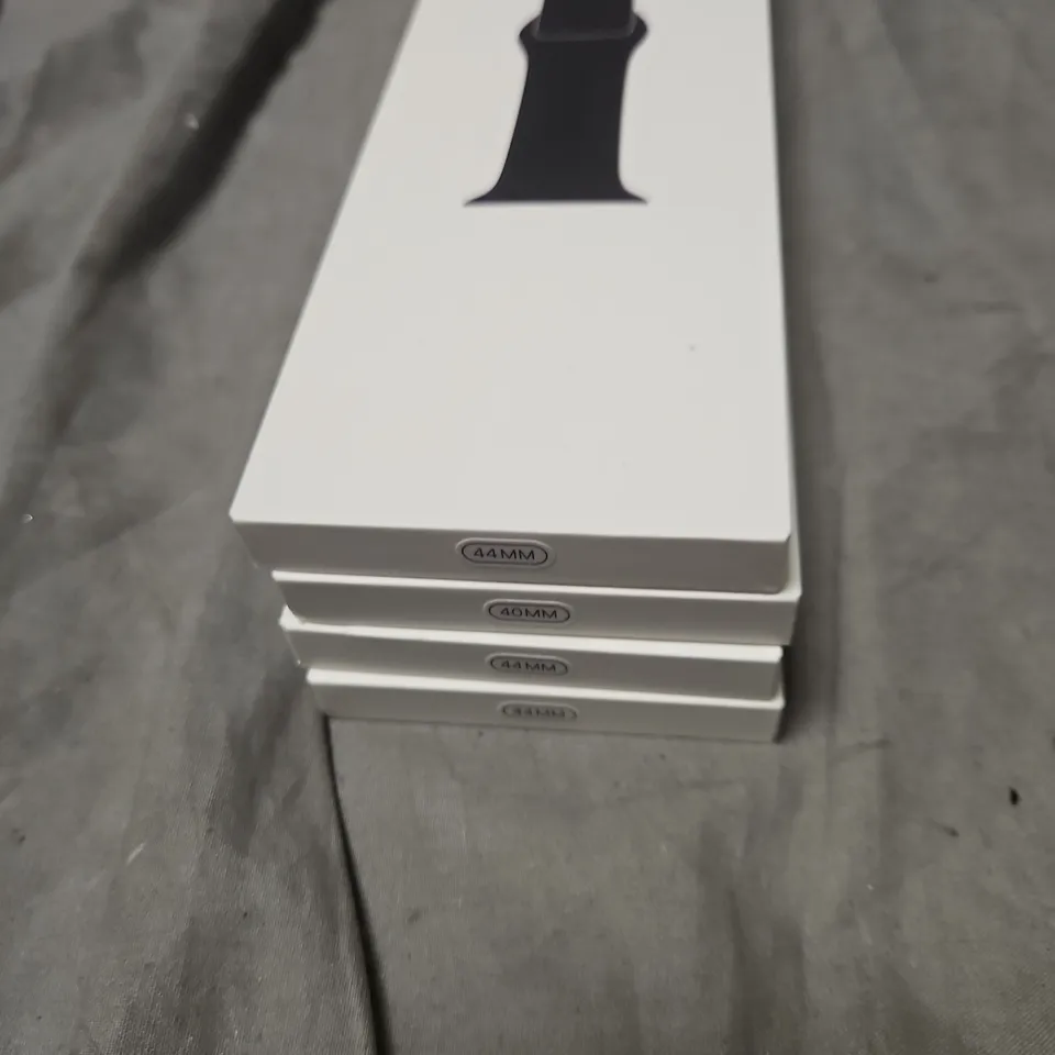 APPLE WATCH SPORT BAND – BLACK, 4-PACK (ASSORTED SIZES: 40MM & 44MM)