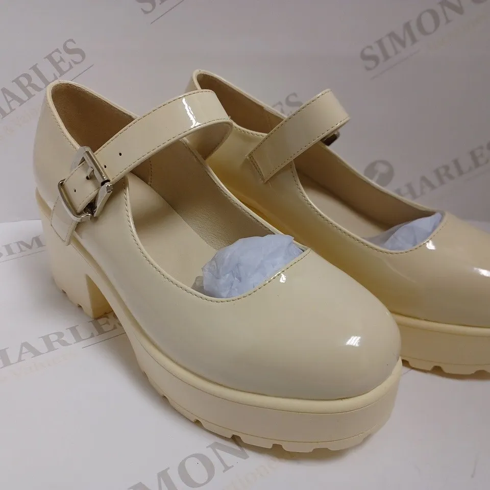 KOI VEGAN TIRA MARY JANES ‘BUTTERCREAM EDITION’ - SIZE 5