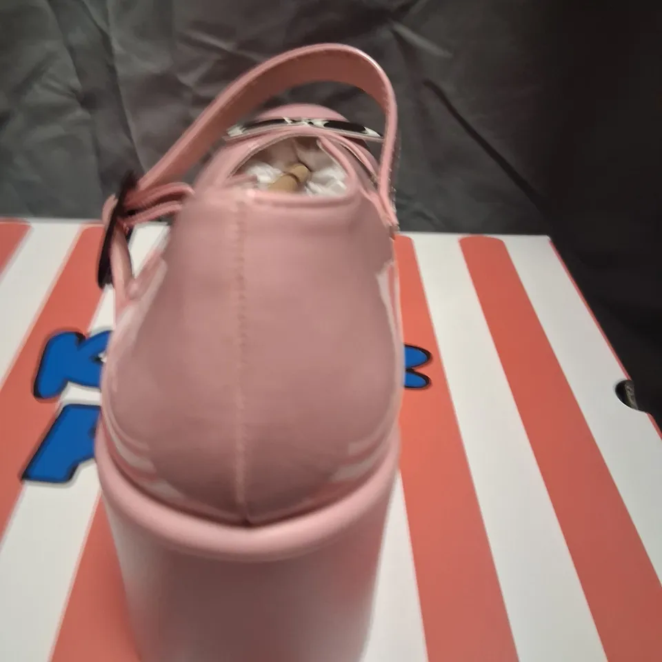 BRAND NEW BOXED KETNIPZ X KOI TIRA KETNIPZ MARY JANES FRICK IM SICK EDITION PINK SIZE 5