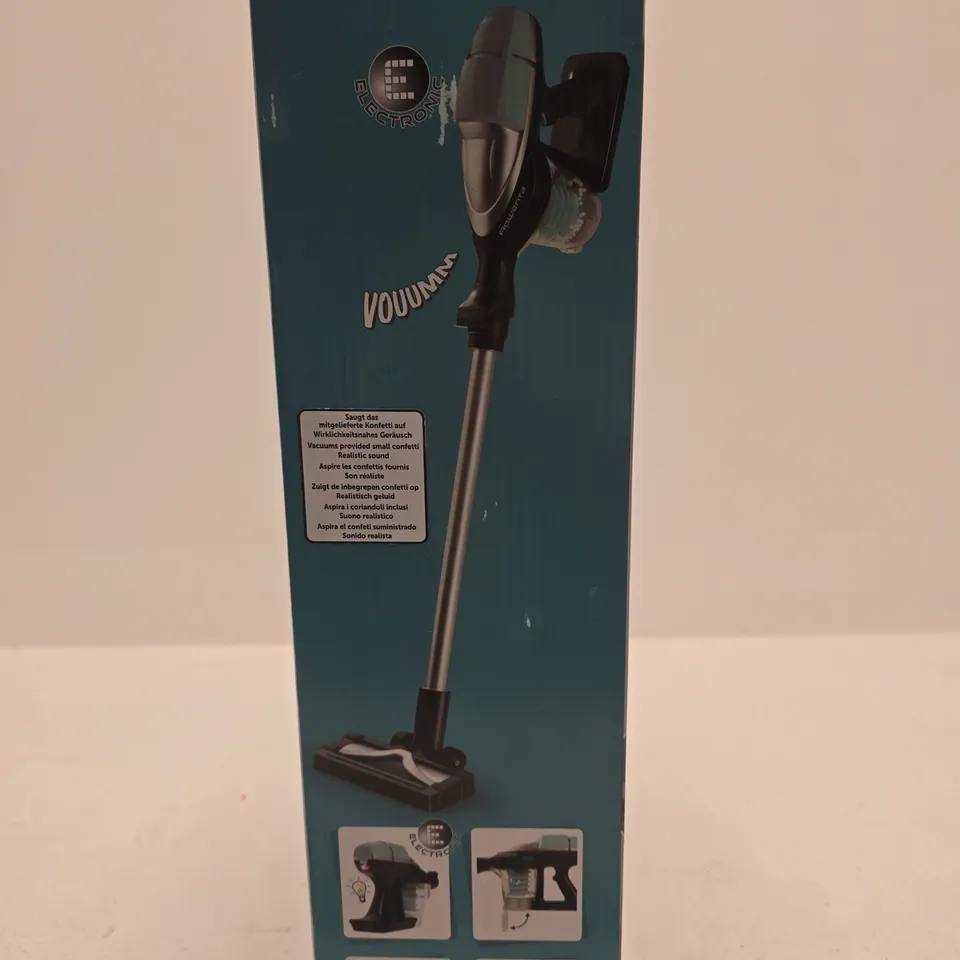 SMOBY ELECTRONIC TOY VACUUM CLEANER – ROWENTA-INSPIRED