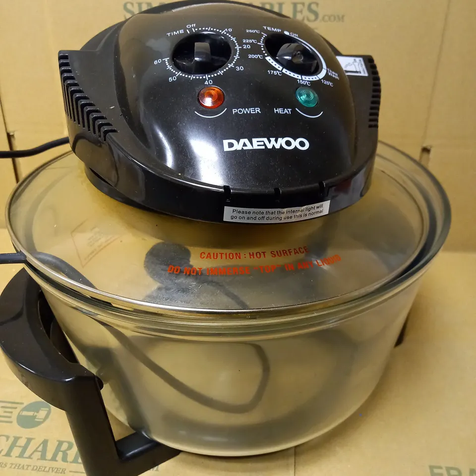 DAEWOO DELUXE 17L 1300W HALOGEN AIR FRYER 