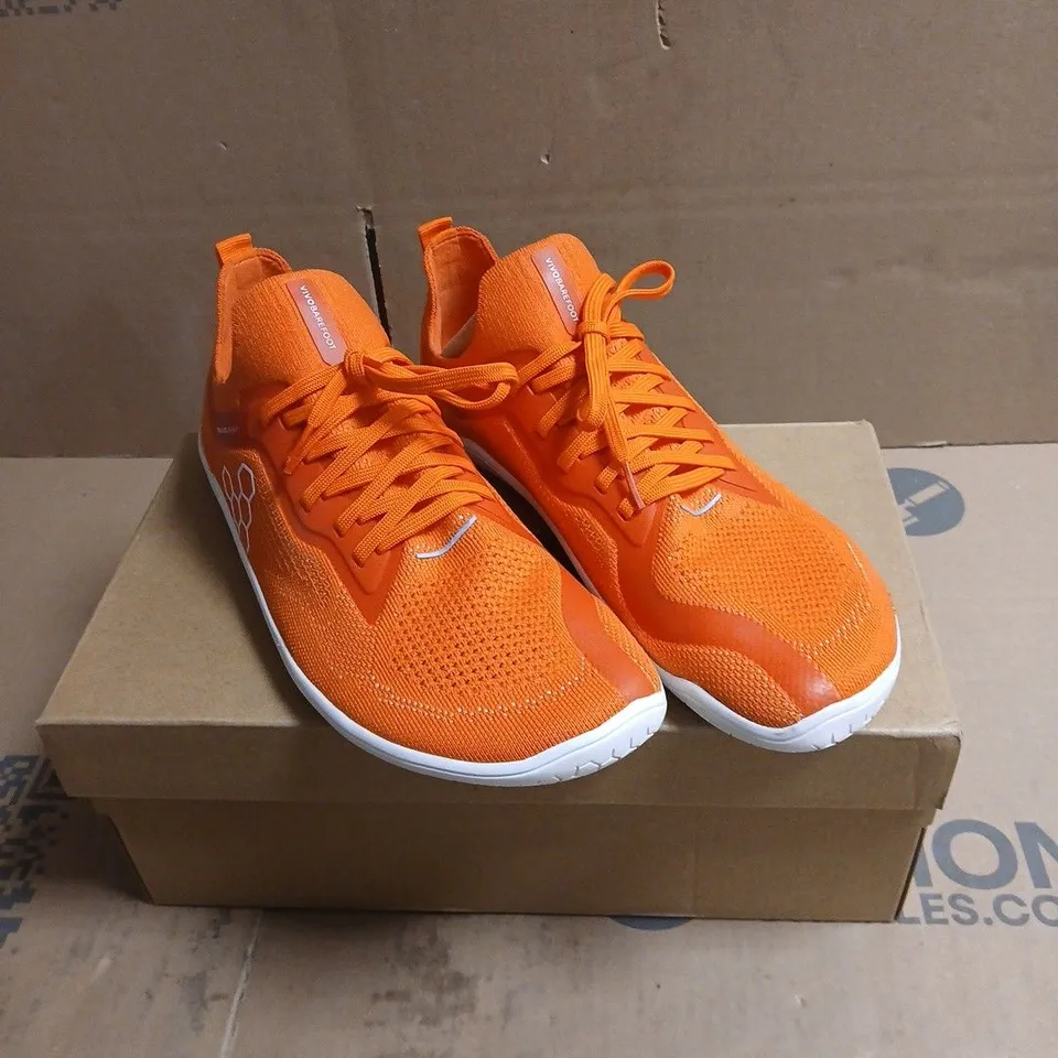 VIVOBAREFOOT PRIMUS LITE II KNIT ORANGE RUNNING SHOES BOXED WOMENS 39