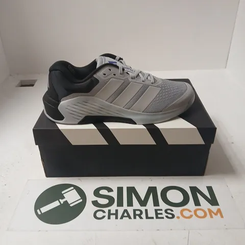 BOXED PAIR OF PUMA DROPSET 4 TRAINERS IN GREY - UK 8.5