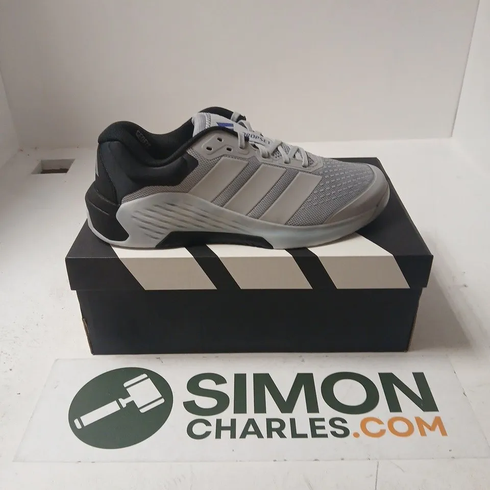 BOXED PAIR OF PUMA DROPSET 4 TRAINERS IN GREY - UK 8.5