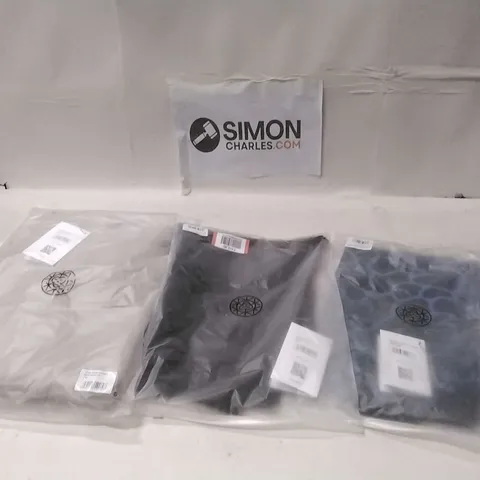 BOX OF MIXED ASSORTMENT OF BRAND NEW BRASS MONKEY CLOTHING ITEMS INCLUDING - HOODIES, T-SHIRTS, LEGGINGS - MIXED SIZES
